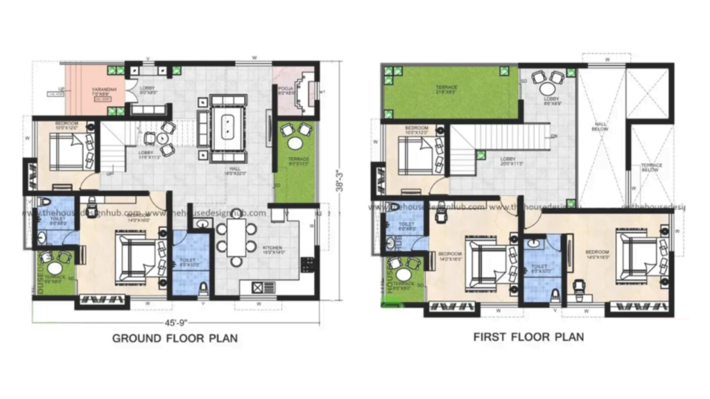 Luxury Living Made Easy: The Best 5Bhk House Plans! 1 5Bhk House Design